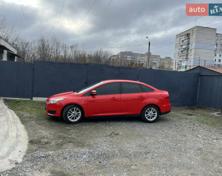 Красный Форд Фокус, объемом двигателя 2 л и пробегом 124 тыс. км за 8300 $, фото 1 на Automoto.ua