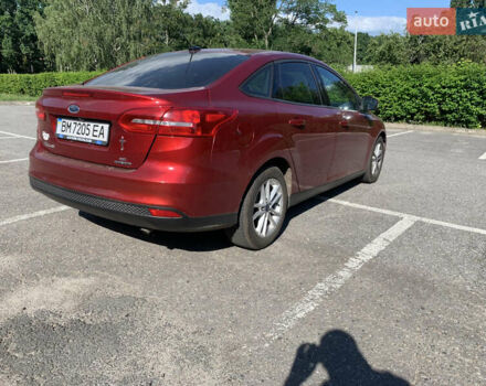 Красный Форд Фокус, объемом двигателя 2 л и пробегом 150 тыс. км за 8500 $, фото 6 на Automoto.ua