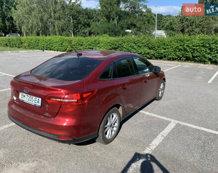 Красный Форд Фокус, объемом двигателя 2 л и пробегом 150 тыс. км за 8500 $, фото 9 на Automoto.ua