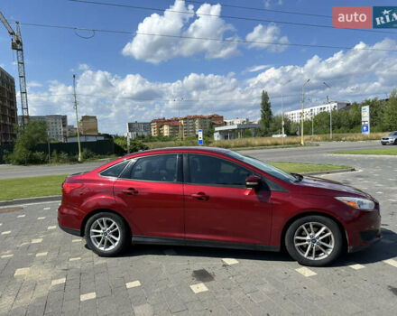 Красный Форд Фокус, объемом двигателя 2 л и пробегом 87 тыс. км за 8300 $, фото 5 на Automoto.ua