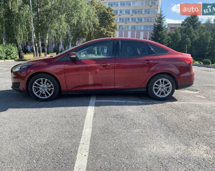 Красный Форд Фокус, объемом двигателя 2 л и пробегом 150 тыс. км за 8500 $, фото 3 на Automoto.ua
