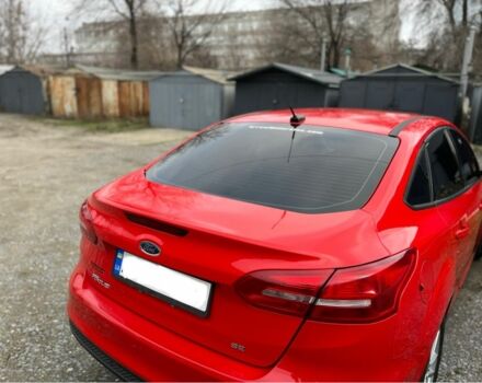 Красный Форд Фокус, объемом двигателя 2 л и пробегом 124 тыс. км за 8300 $, фото 1 на Automoto.ua