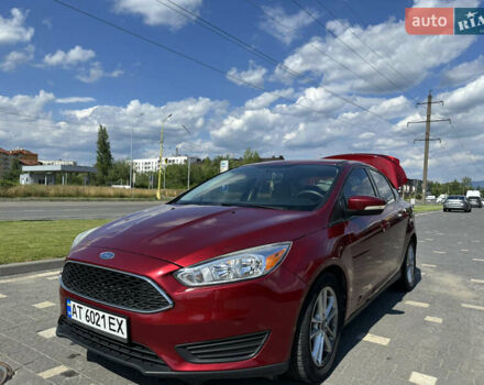 Красный Форд Фокус, объемом двигателя 2 л и пробегом 87 тыс. км за 8300 $, фото 1 на Automoto.ua