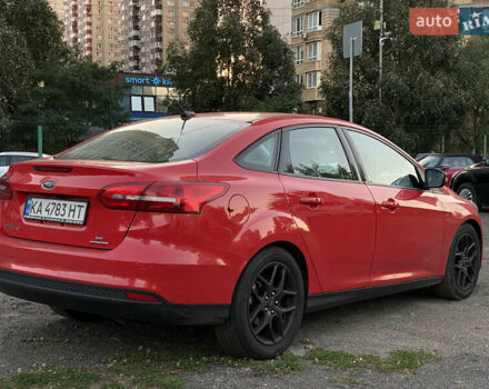 Красный Форд Фокус, объемом двигателя 2 л и пробегом 176 тыс. км за 8100 $, фото 5 на Automoto.ua