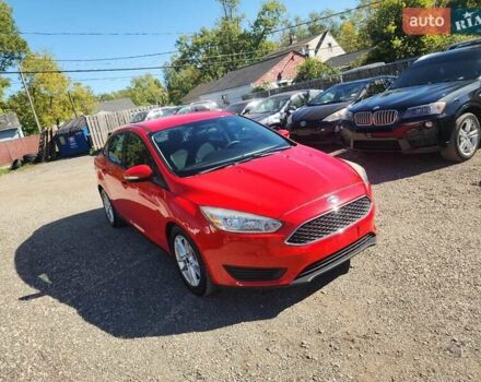 Красный Форд Фокус, объемом двигателя 2 л и пробегом 125 тыс. км за 1600 $, фото 1 на Automoto.ua