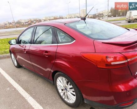 Красный Форд Фокус, объемом двигателя 2 л и пробегом 198 тыс. км за 10500 $, фото 8 на Automoto.ua