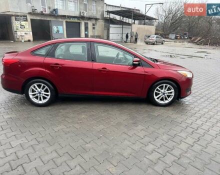 Красный Форд Фокус, объемом двигателя 2 л и пробегом 123 тыс. км за 8250 $, фото 1 на Automoto.ua