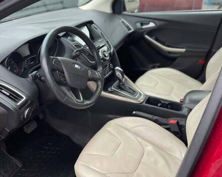 Красный Форд Фокус, объемом двигателя 2 л и пробегом 110 тыс. км за 10350 $, фото 15 на Automoto.ua