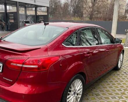 Красный Форд Фокус, объемом двигателя 2 л и пробегом 110 тыс. км за 10350 $, фото 3 на Automoto.ua