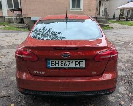 Красный Форд Фокус, объемом двигателя 2 л и пробегом 55 тыс. км за 8400 $, фото 3 на Automoto.ua