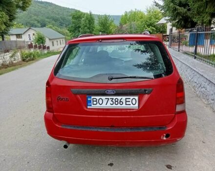 Красный Форд Фокус, объемом двигателя 1.6 л и пробегом 320 тыс. км за 2400 $, фото 7 на Automoto.ua