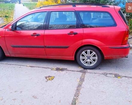 Красный Форд Фокус, объемом двигателя 1.8 л и пробегом 223 тыс. км за 3500 $, фото 9 на Automoto.ua