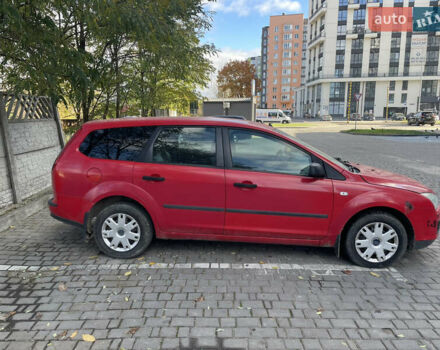 Красный Форд Фокус, объемом двигателя 1.6 л и пробегом 260 тыс. км за 2800 $, фото 3 на Automoto.ua