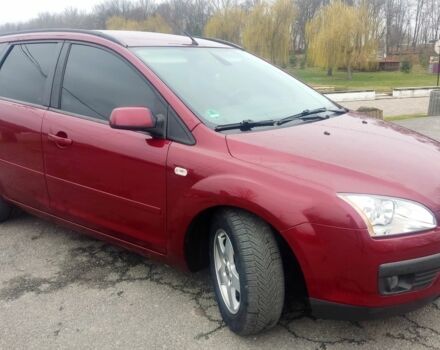 Красный Форд Фокус, объемом двигателя 1.6 л и пробегом 190 тыс. км за 4500 $, фото 2 на Automoto.ua