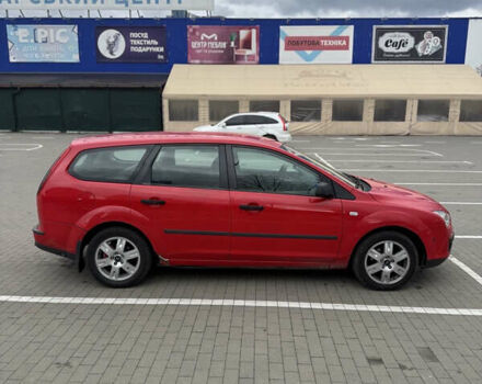 Форд Фокус 2006 в Долине на Automoto.ua Красный Форд Фокус, объемом двигателя 1.6 л и пробегом 257 тыс. км за 3700 $, фото 4 на Automoto.ua