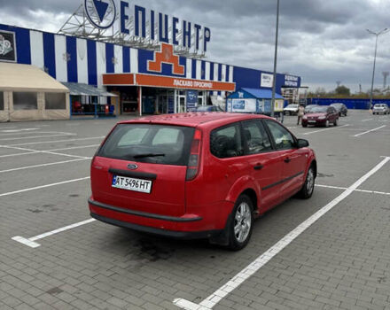 Форд Фокус 2006 в Долине на Automoto.ua Красный Форд Фокус, объемом двигателя 1.6 л и пробегом 257 тыс. км за 3700 $, фото 20 на Automoto.ua