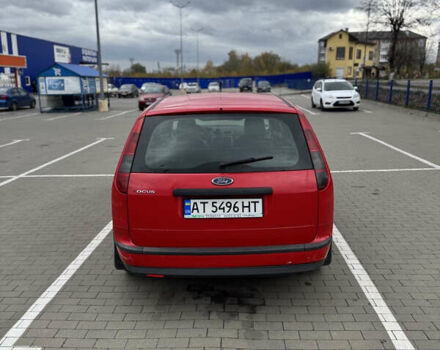 Форд Фокус 2006 в Долине на Automoto.ua Красный Форд Фокус, объемом двигателя 1.6 л и пробегом 257 тыс. км за 3700 $, фото 21 на Automoto.ua