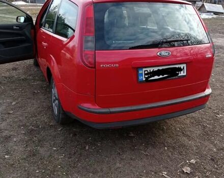 Форд Фокус 2007 в Заречном на Automoto.ua Красный Форд Фокус, объемом двигателя 1.6 л и пробегом 230 тыс. км за 4500 $, фото 1 на Automoto.ua