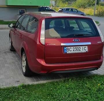 Красный Форд Фокус, объемом двигателя 1.8 л и пробегом 350 тыс. км за 4900 $, фото 4 на Automoto.ua
