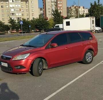 Красный Форд Фокус, объемом двигателя 1.6 л и пробегом 222 тыс. км за 5500 $, фото 5 на Automoto.ua