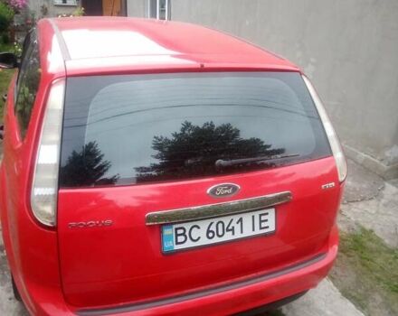 Червоний Форд Фокус, об'ємом двигуна 1.6 л та пробігом 220 тис. км за 5500 $, фото 4 на Automoto.ua