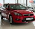 Красный Форд Фокус, объемом двигателя 1.56 л и пробегом 281 тыс. км за 5000 $, фото 1 на Automoto.ua