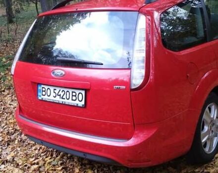 Форд Фокус 2010 в Львове на Automoto.ua Красный Форд Фокус, объемом двигателя 1.6 л и пробегом 204 тыс. км за 6500 $, фото 4 на Automoto.ua