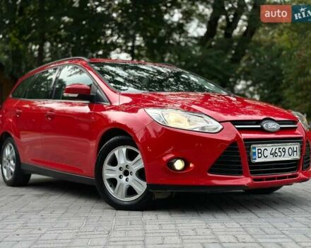 Красный Форд Фокус, объемом двигателя 1.56 л и пробегом 260 тыс. км за 7300 $, фото 3 на Automoto.ua