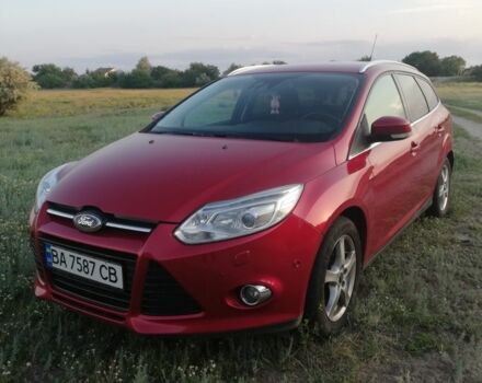 Красный Форд Фокус, объемом двигателя 1.6 л и пробегом 182 тыс. км за 6700 $, фото 1 на Automoto.ua