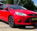 Красный Форд Фокус, объемом двигателя 1.6 л и пробегом 218 тыс. км за 7500 $, фото 1 на Automoto.ua