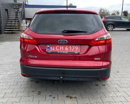 Красный Форд Фокус, объемом двигателя 1.6 л и пробегом 215 тыс. км за 8500 $, фото 2 на Automoto.ua