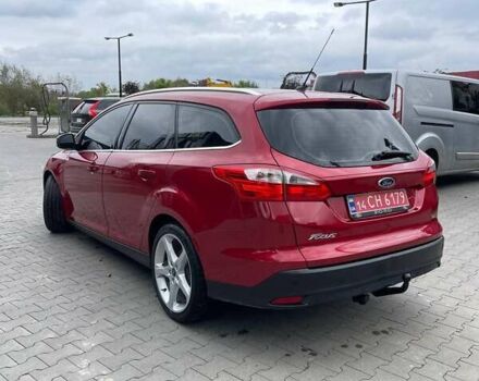 Красный Форд Фокус, объемом двигателя 1.6 л и пробегом 215 тыс. км за 8500 $, фото 1 на Automoto.ua