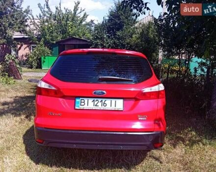 Красный Форд Фокус, объемом двигателя 1 л и пробегом 200 тыс. км за 5500 $, фото 7 на Automoto.ua