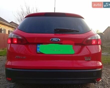 Красный Форд Фокус, объемом двигателя 1 л и пробегом 200 тыс. км за 5800 $, фото 4 на Automoto.ua