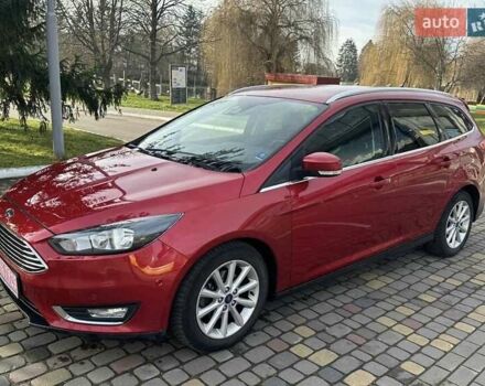 Красный Форд Фокус, объемом двигателя 1.5 л и пробегом 240 тыс. км за 9950 $, фото 4 на Automoto.ua