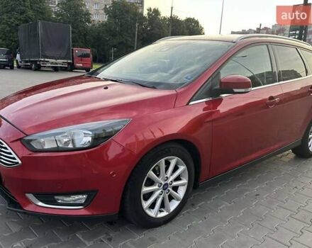 Красный Форд Фокус, объемом двигателя 1.5 л и пробегом 239 тыс. км за 10990 $, фото 2 на Automoto.ua