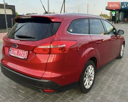 Красный Форд Фокус, объемом двигателя 1.5 л и пробегом 239 тыс. км за 10990 $, фото 24 на Automoto.ua