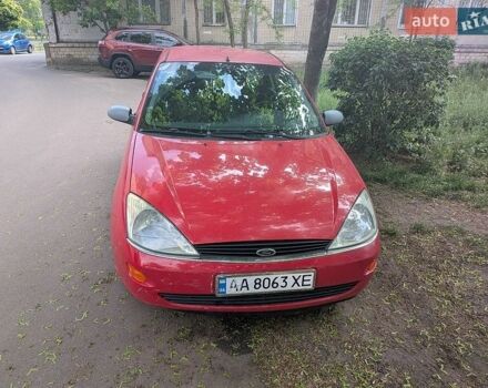 Красный Форд Фокус, объемом двигателя 2 л и пробегом 270 тыс. км за 3100 $, фото 1 на Automoto.ua