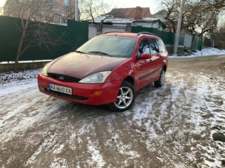 Красный Форд Фокус, объемом двигателя 1.6 л и пробегом 223 тыс. км за 1400 $, фото 1 на Automoto.ua