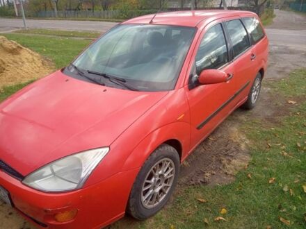 Красный Форд Фокус, объемом двигателя 1.8 л и пробегом 370 тыс. км за 2500 $, фото 1 на Automoto.ua