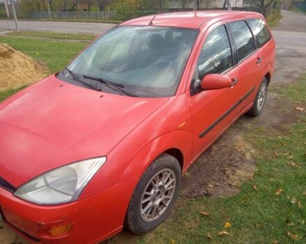 Червоний Форд Фокус, об'ємом двигуна 1.8 л та пробігом 370 тис. км за 2500 $, фото 1 на Automoto.ua