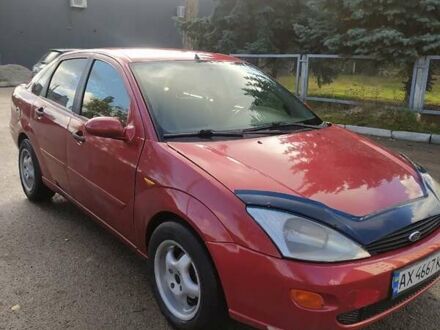 Красный Форд Фокус, объемом двигателя 2 л и пробегом 200 тыс. км за 2700 $, фото 1 на Automoto.ua