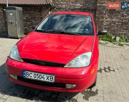 Красный Форд Фокус, объемом двигателя 1.99 л и пробегом 270 тыс. км за 3000 $, фото 1 на Automoto.ua
