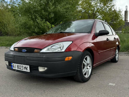 Форд Фокус 2001 в Киеве на Automoto.ua Красный Форд Фокус, объемом двигателя 1.99 л и пробегом 182 тыс. км за 2500 $, фото 1 на Automoto.ua