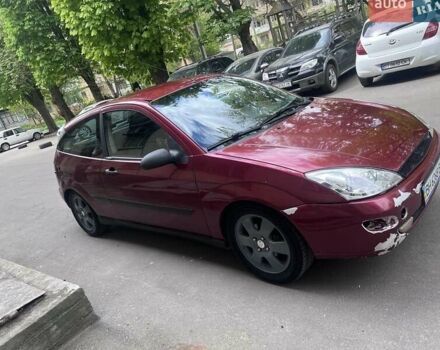 Красный Форд Фокус, объемом двигателя 2 л и пробегом 158 тыс. км за 4200 $, фото 1 на Automoto.ua