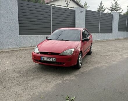Красный Форд Фокус, объемом двигателя 1.8 л и пробегом 250 тыс. км за 1802 $, фото 1 на Automoto.ua