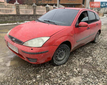 Красный Форд Фокус, объемом двигателя 1.6 л и пробегом 250 тыс. км за 1400 $, фото 1 на Automoto.ua