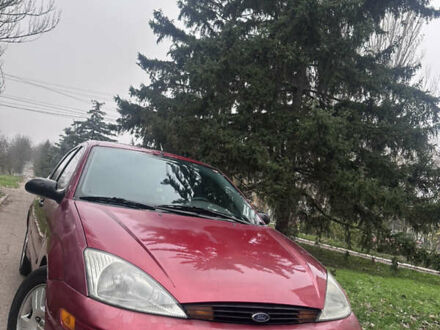 Красный Форд Фокус, объемом двигателя 2 л и пробегом 193 тыс. км за 2500 $, фото 1 на Automoto.ua