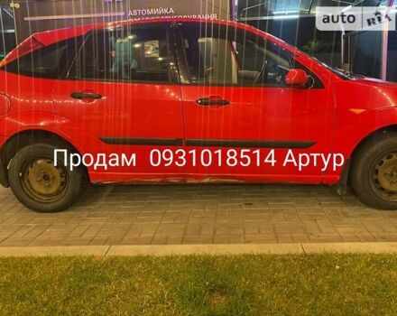 Красный Форд Фокус, объемом двигателя 1.6 л и пробегом 175 тыс. км за 4000 $, фото 1 на Automoto.ua