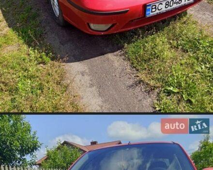 Красный Форд Фокус, объемом двигателя 1.8 л и пробегом 361 тыс. км за 3000 $, фото 1 на Automoto.ua